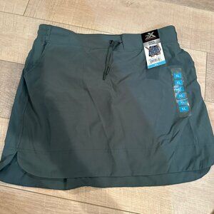 ZEROXPOSURE WOMENS GREEN VENUS SKORT NEW XL